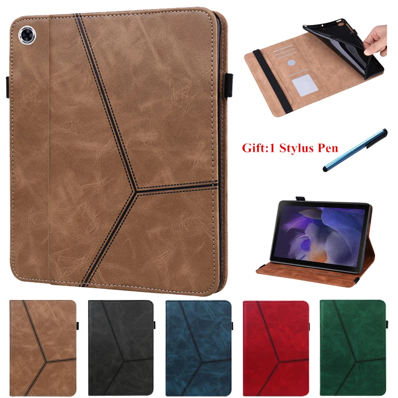 

Case for Samsung Galaxy Tab A8 A 8 2021 SM-X200 X205 10.5 PU Leather Business Folio Tablet for Samsung Tab A8 10 5 Case Cover