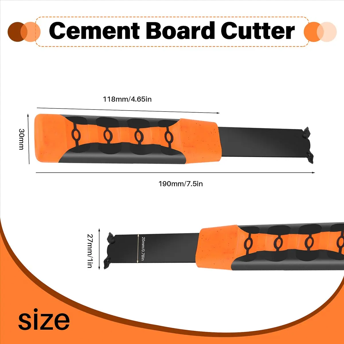Budget-Friendly Gypsum Cement Board Cutter File Knife Portable Ceiling Calcium Silicate Board Partition Wall Cutter Home Hand To