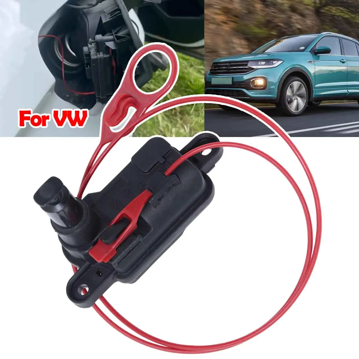 For VW Touareg Tiguan 2 T-Cross Car Gas Cap Door Lock Actuator Enhanced Security Waterproof Sealed Motor 8V0862153A 8V0862159A