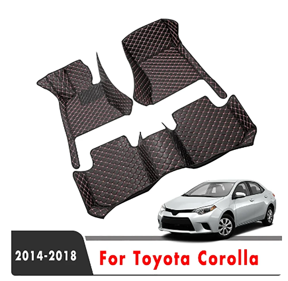 

Аксессуары для Toyota Corolla XI 11th E170 2018 2017 2016 2015 2014, Защитные Чехлы, кожаные ковры, украшения, автомобильные коврики