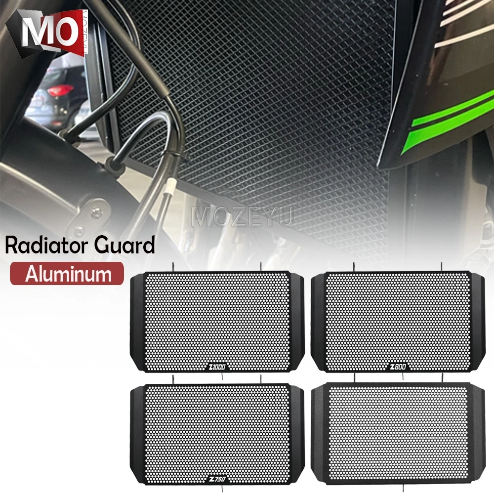 

FOR KAWASAKI Z750 Z800 Z1000 Z1000SX Versys 1000 1100 Ninja1100SX 2007-2026 Motorcycle Radiator Grille Guard Cover Protector