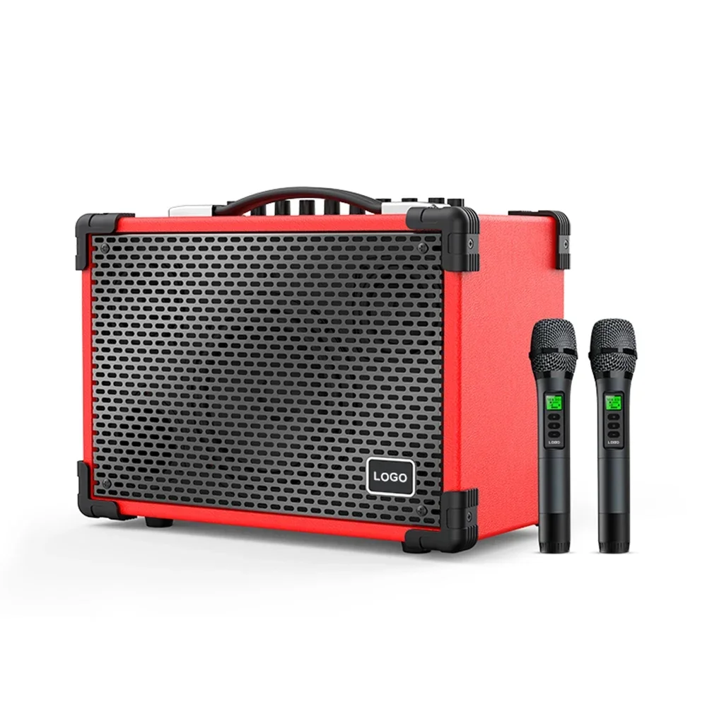 

Wholesale Bluetooth Speaker 120W Big Size Speaker Box with Microphone Support Music Instrument Recording Live Broadcast