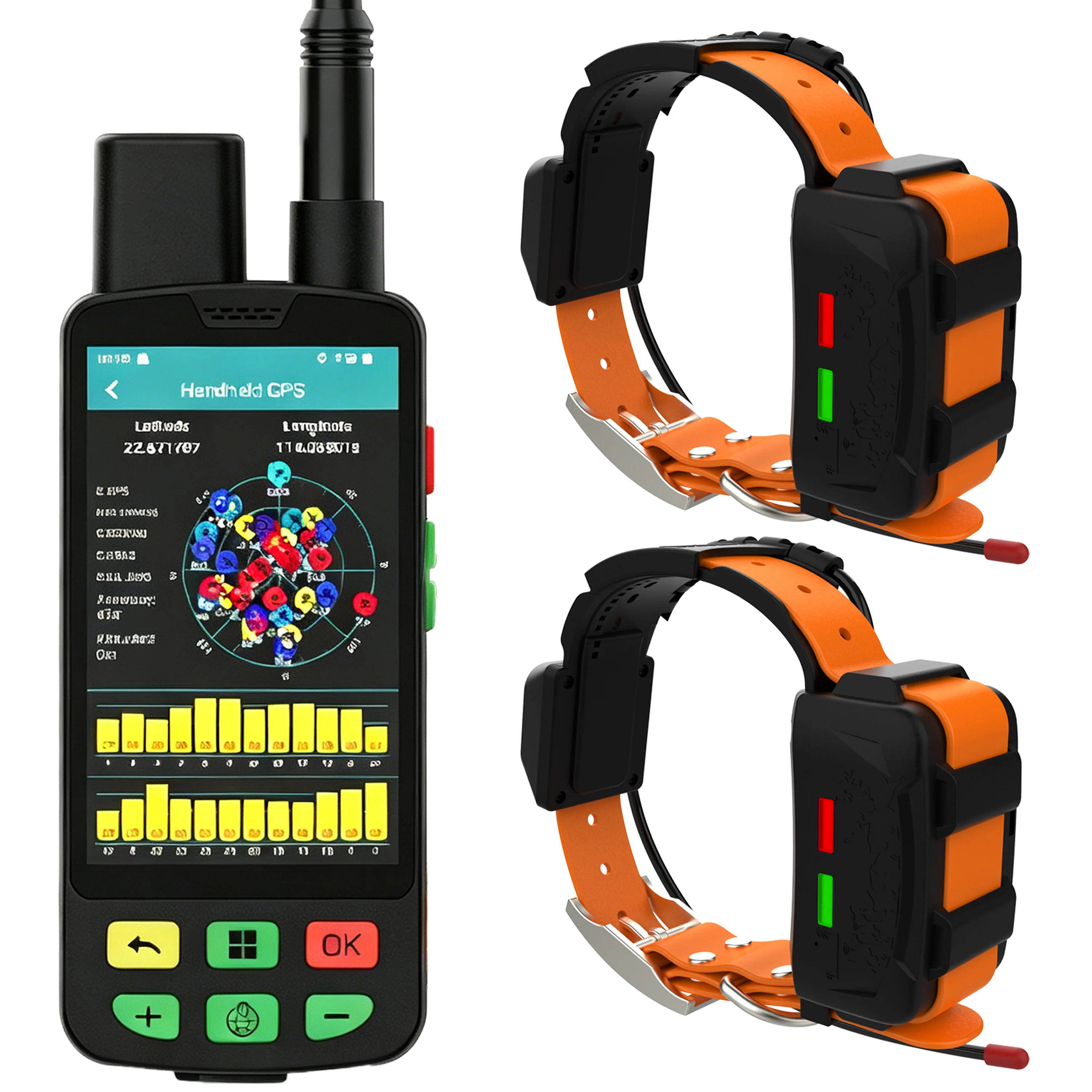 ESEEK Multi-function Locator GPS+ WIFI GPS Navigation Tracker Smart Dog Collar For Waterproof
