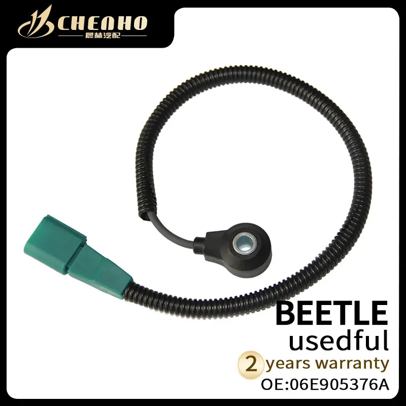 CHENHO BRAND New Auto Knock Sensor For AUDI VW BEETLE GOLF PASSAT PORSCHE 06E905376A 06E905377 06E905377A 5S11722 SU13175 KS312