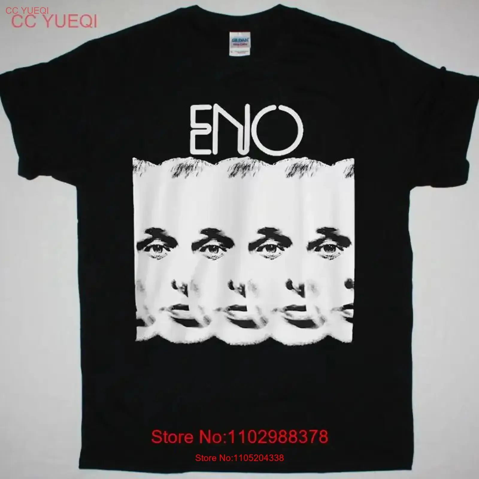 نادر بريان إينو تي شيرت S 5XL IM069 خمر غسلها الرسم مريحة للتنفس للجنسين أوم قليلا الشارع الشهير عادية #1