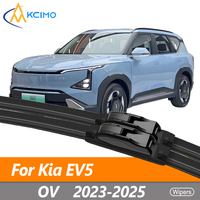 2-Pack Front Wiper Blades Compatible with Kia EV5 OV 2023-2025 Exact Fit Silicone Windshield Wiper Blades Set