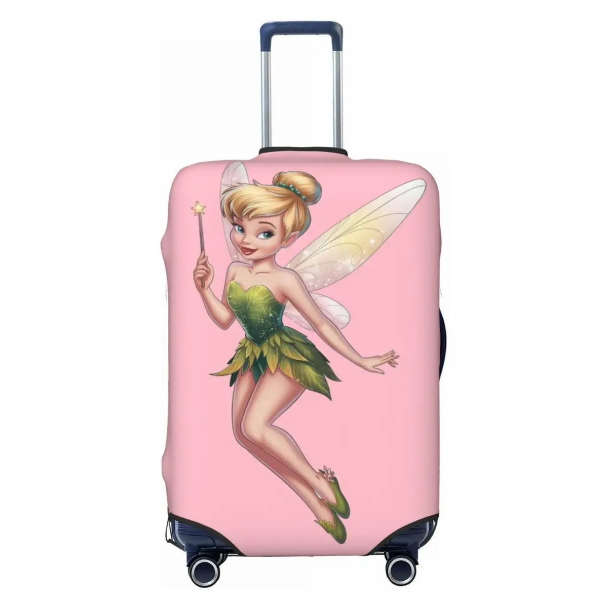 

Чехол для чемодана с изображением Тинкер Белл, эластичный защитный чехол для багажа, подходит для чемоданов 18-32 дюймов