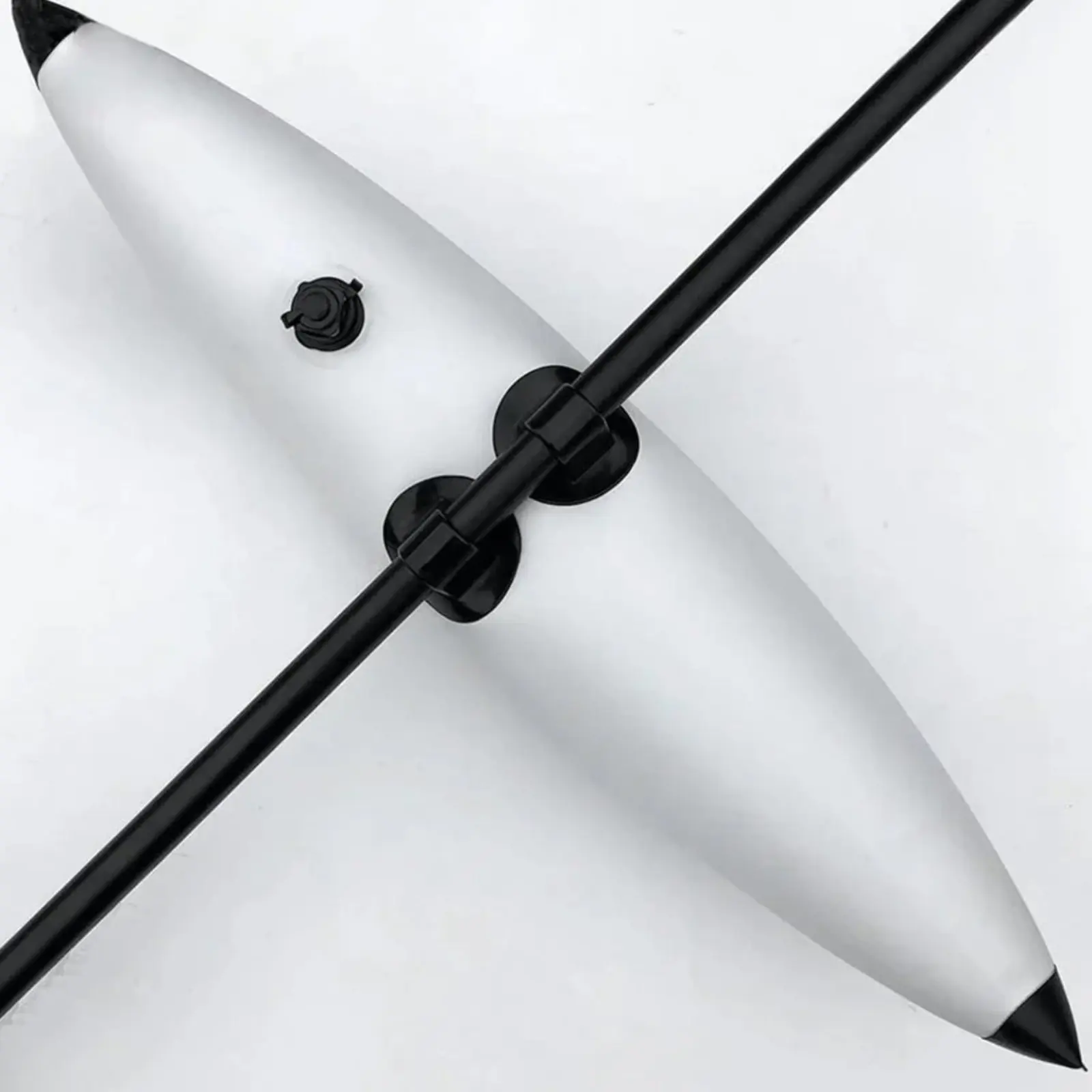 Inflatable Kayak Stabilizer Buoy Portable Inflatable Kayak Stabilizer Outrigger Buoy Kit Lightweight Long-Lasting PVC