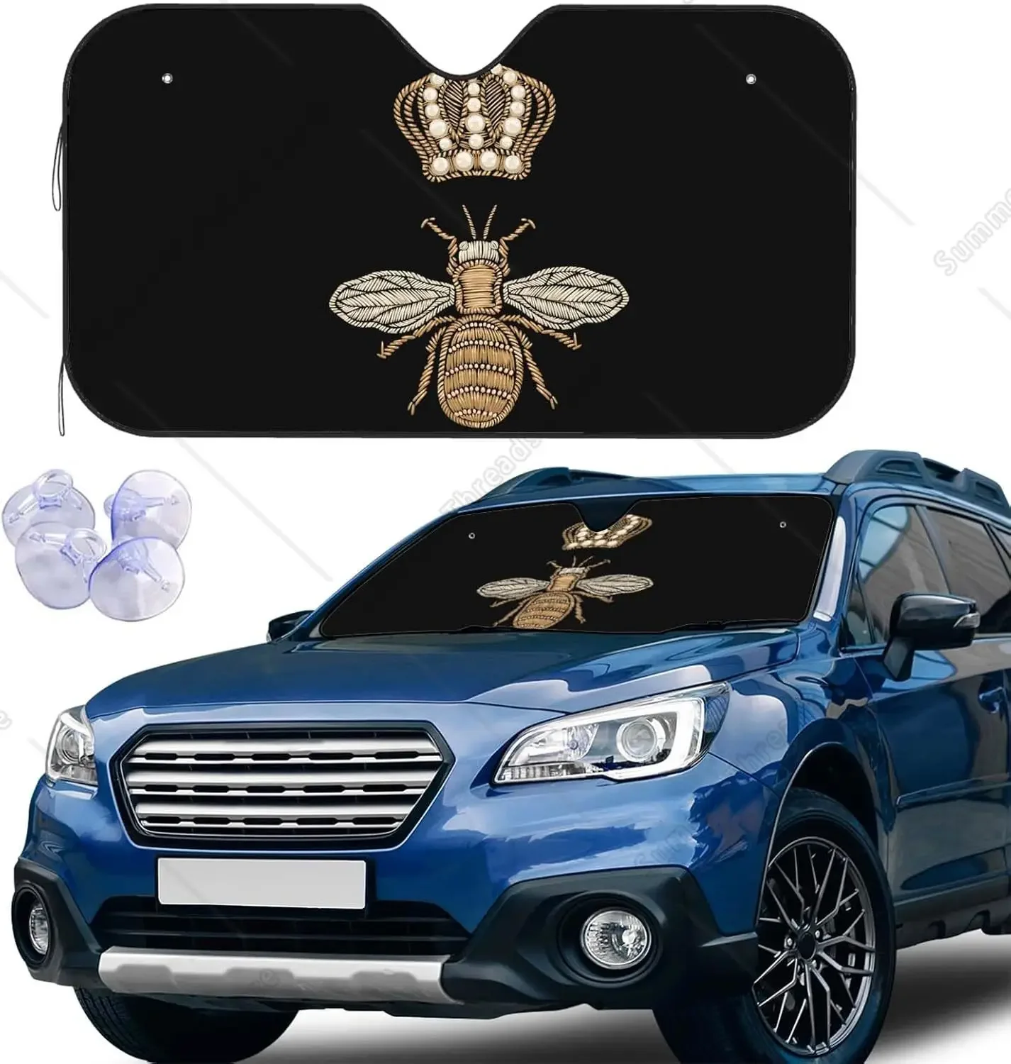

Лобовое стекло Queen Bee Sun Sha Sunsha для лобового стекла автомобиля, солнцезащитный козырек на лобовое стекло, блоки от ультрафиолетовых лучей, защита от солнца
