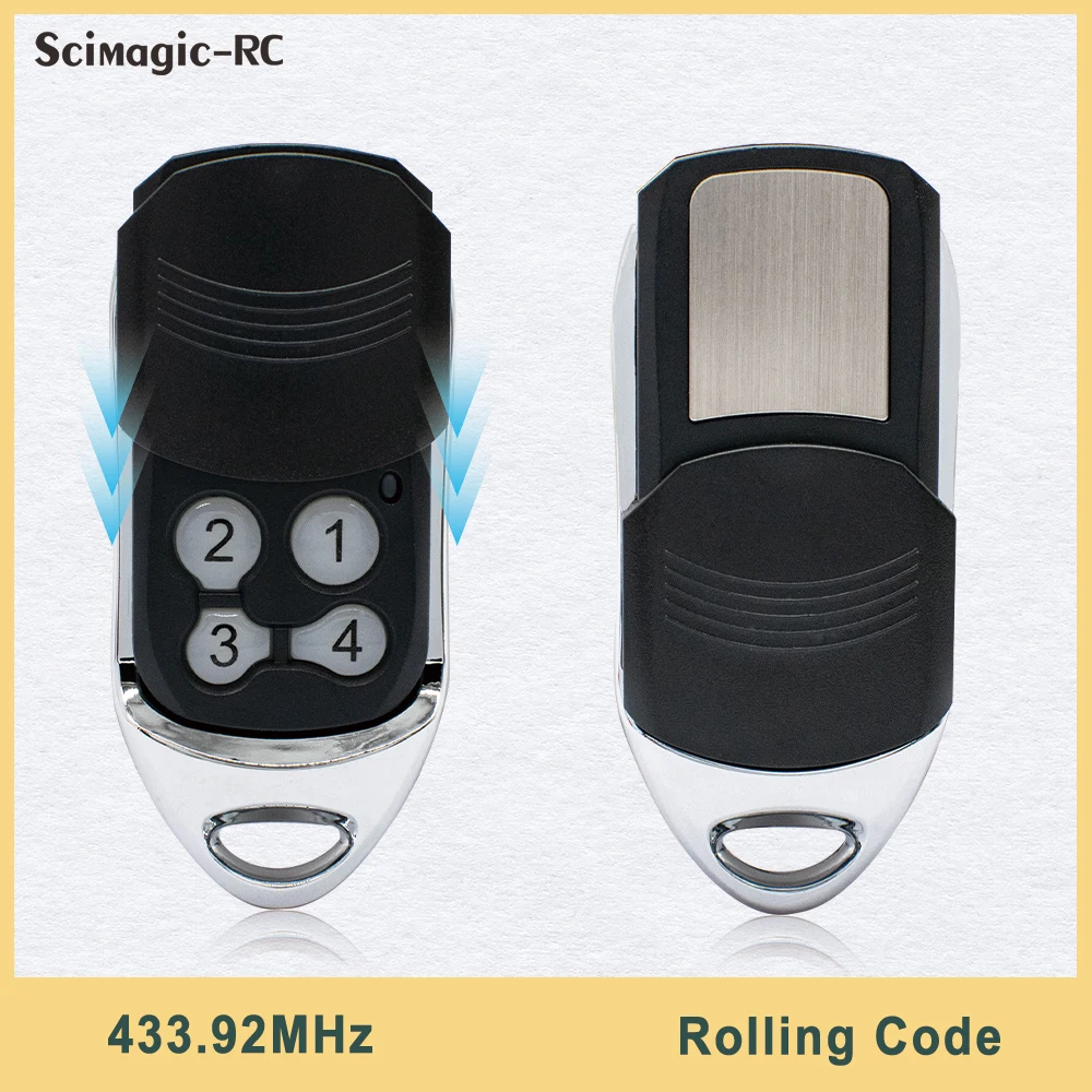 DITEC 433.92 롤링 코드 차고 원격 제어 Ditec BIXLG4 GOL4 BIXLP2 BIXLS2 BIXLG4 핸드 송신기 DITEC 게이트 도어 오프너