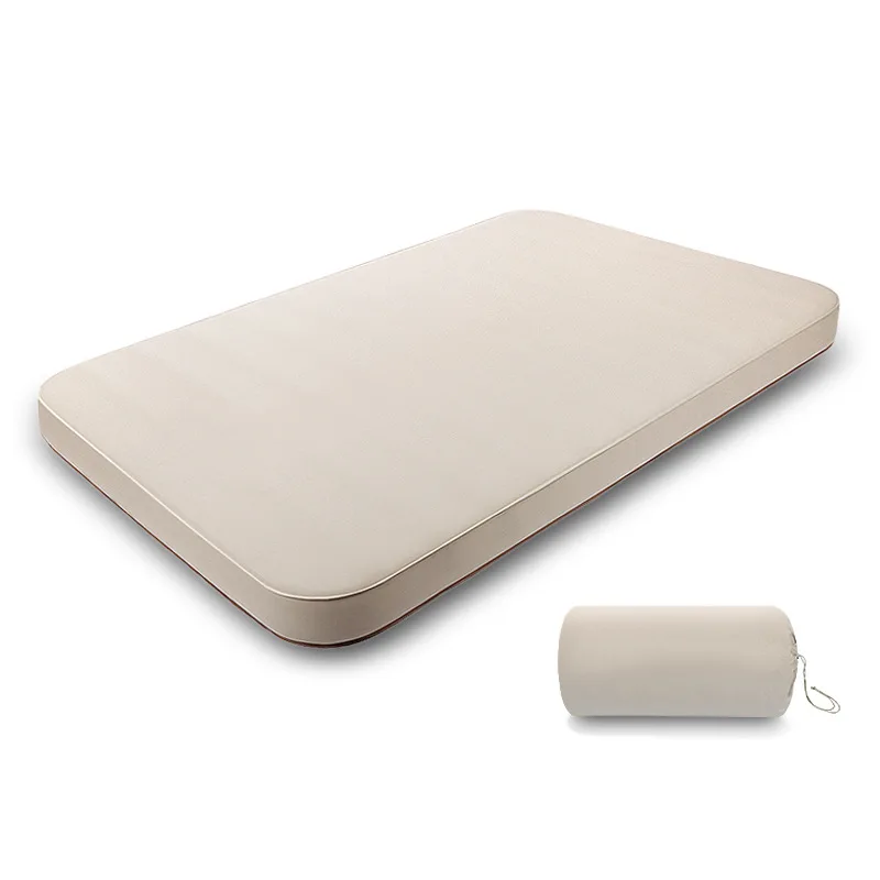 Single and double automatic inflatable mattress cheese mattress camping base camping moisture-proof sleeping mat