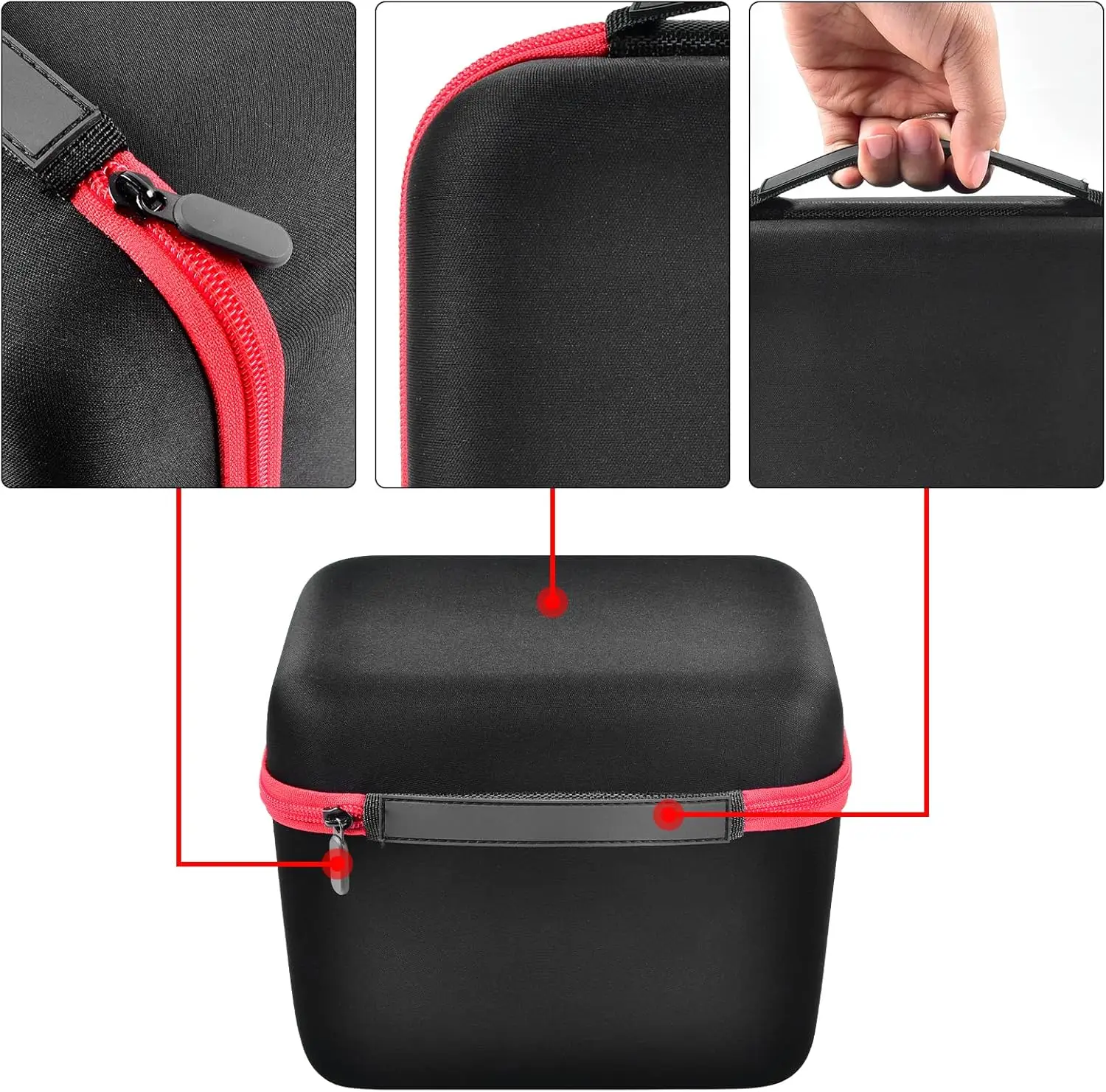 Case Compatible with Milwaukee Electric Tools 2475-20 M12 Compact Inflator, Air Compressor Storage Holder for M12 SUB Box Only