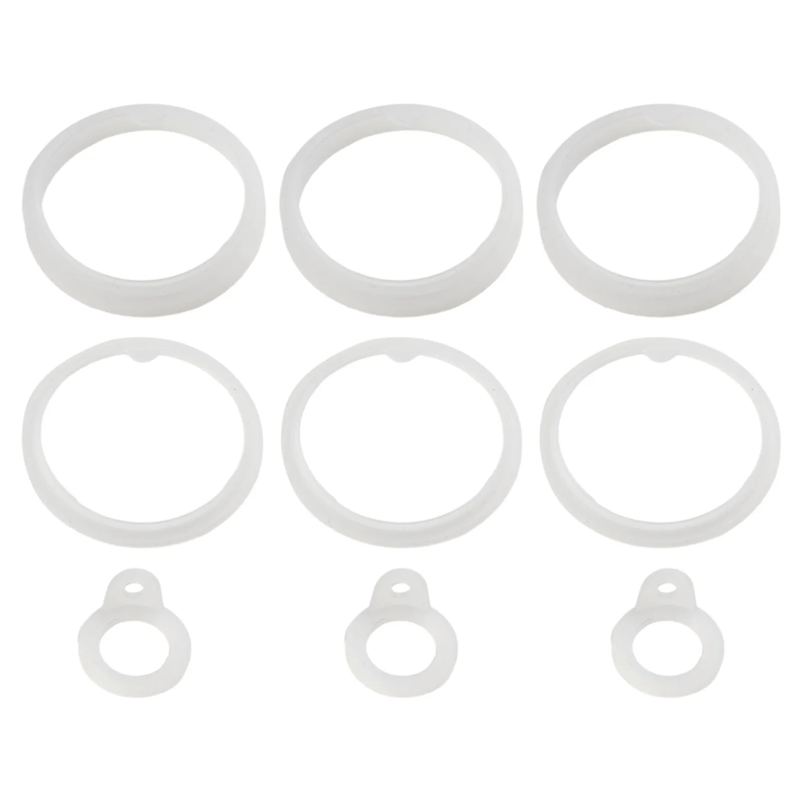 

9pcs Silicone Sealing O-Rings Gaskets Replacement Washers For Vacuum Bottle Cover Stopper Thermal Cup Lid O Ring Seals Gaskets