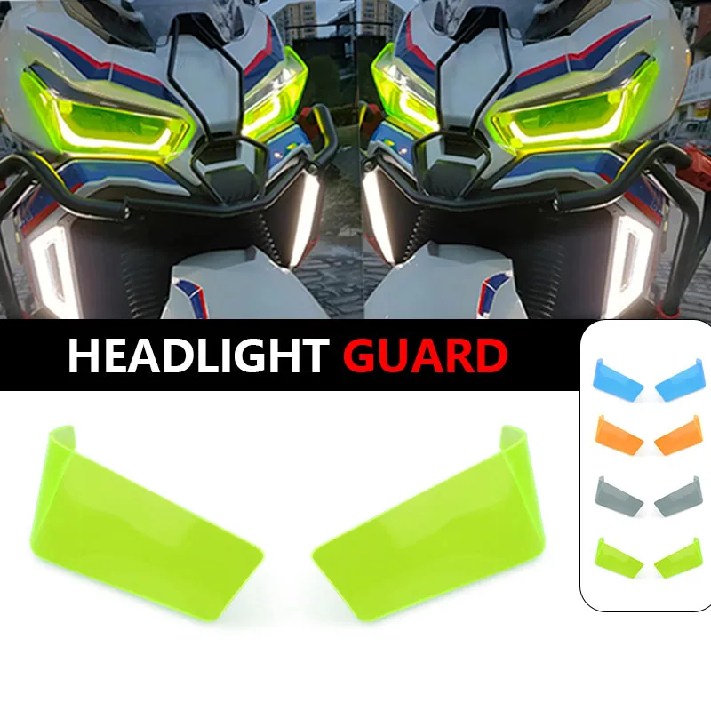 

Motorcycle Front Headlight Guard Head Light Lens Cover Protector Fit For SYM Husky ADV 150 ADV150 2024