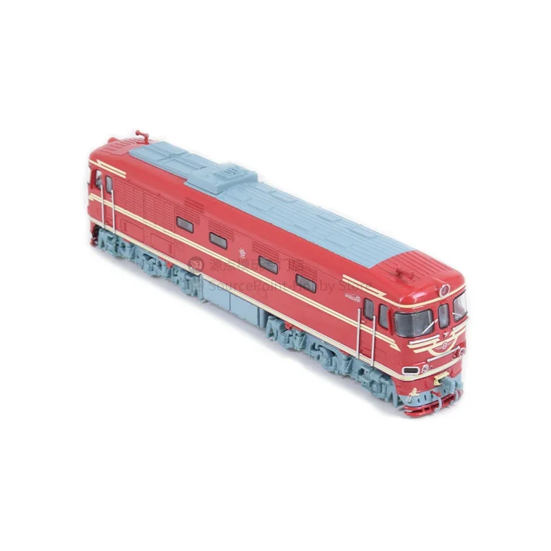 1/87 USSR 2nd Generation TEP60 Diesel Locomotive Die-cast Models Original Belarus And Lithuania Passenger Train Model JLKN007