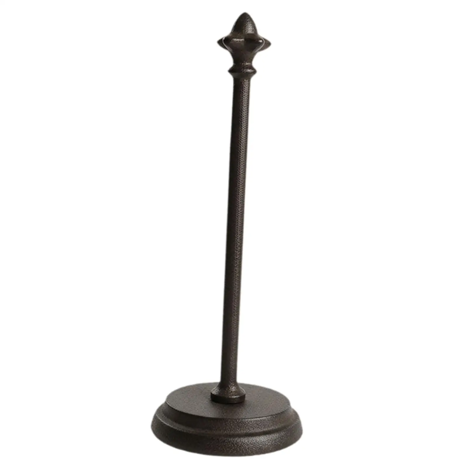 Retro Design Paper Towel Roll Holder Metal Sturdy Tissue Holder for Bathroom and Kitchen Decor