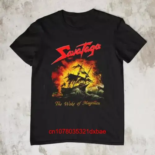 Savatage The Wake of Magellan Album Men T shirt Black All Sizes XX135 long or short sleeves