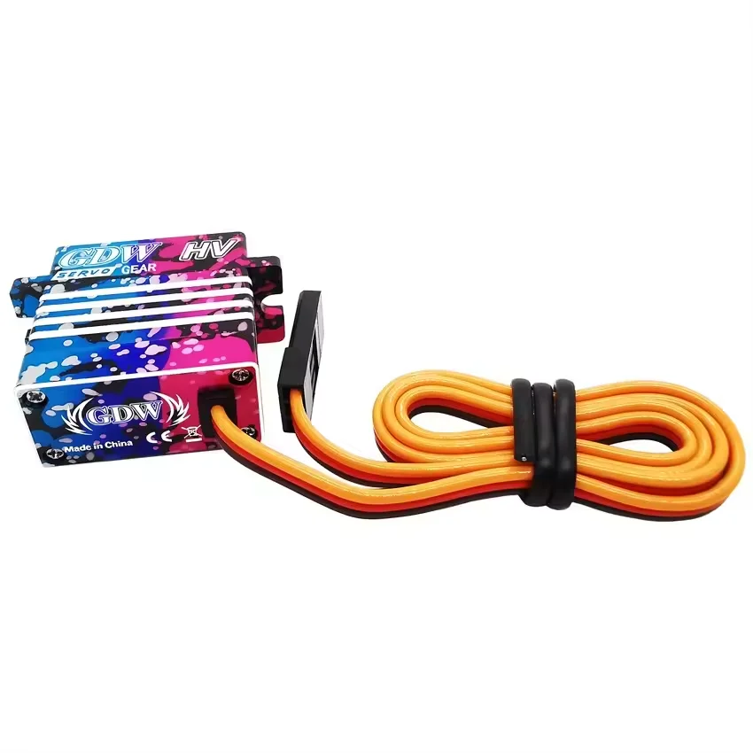 GDW DS096 4,5 kg 0,06 sec hoge snelheid waterdicht IPX8 20 g volledig metalen HV digitale kernloze microservo voor 1/8 1/10 RC auto TRX4 robot