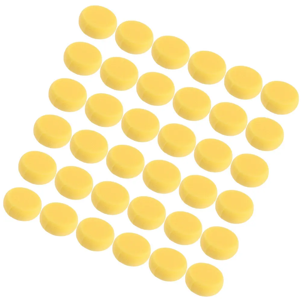 

Набор из 36 круглых спонжей для умывания лица, многофункциональные отшелушивающие губки для очищения пор, контроля жирности и удобства в путешествиях