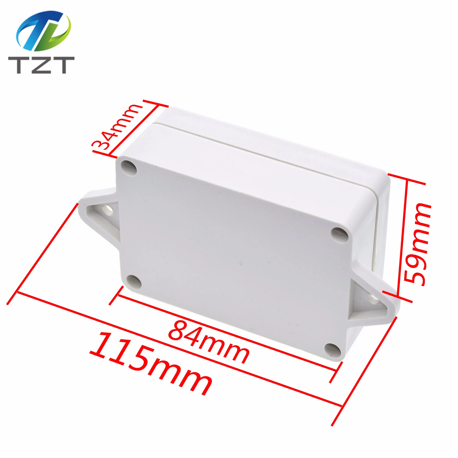 TZT 85x58x33mm Waterproof  Cover Plastic Electronic Cable Project Box Enclosure Case DIY