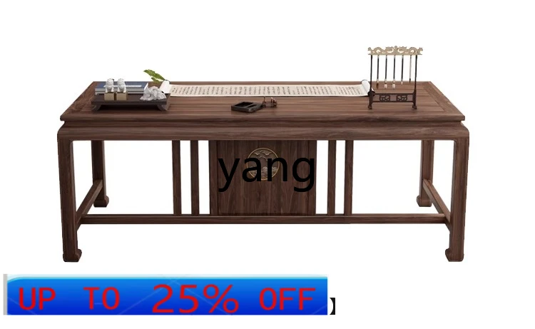 

LMM new Chinese solid wood rectangular desk chair bedroom study home