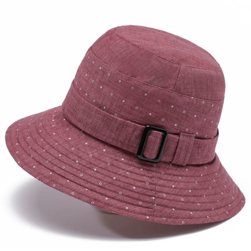 

Elderly People's Hats Women's Spring And Autumn Mother Bucket Hat Bucket Hat Thin Casual Elders Grandma Sun Hat Girl's Cap