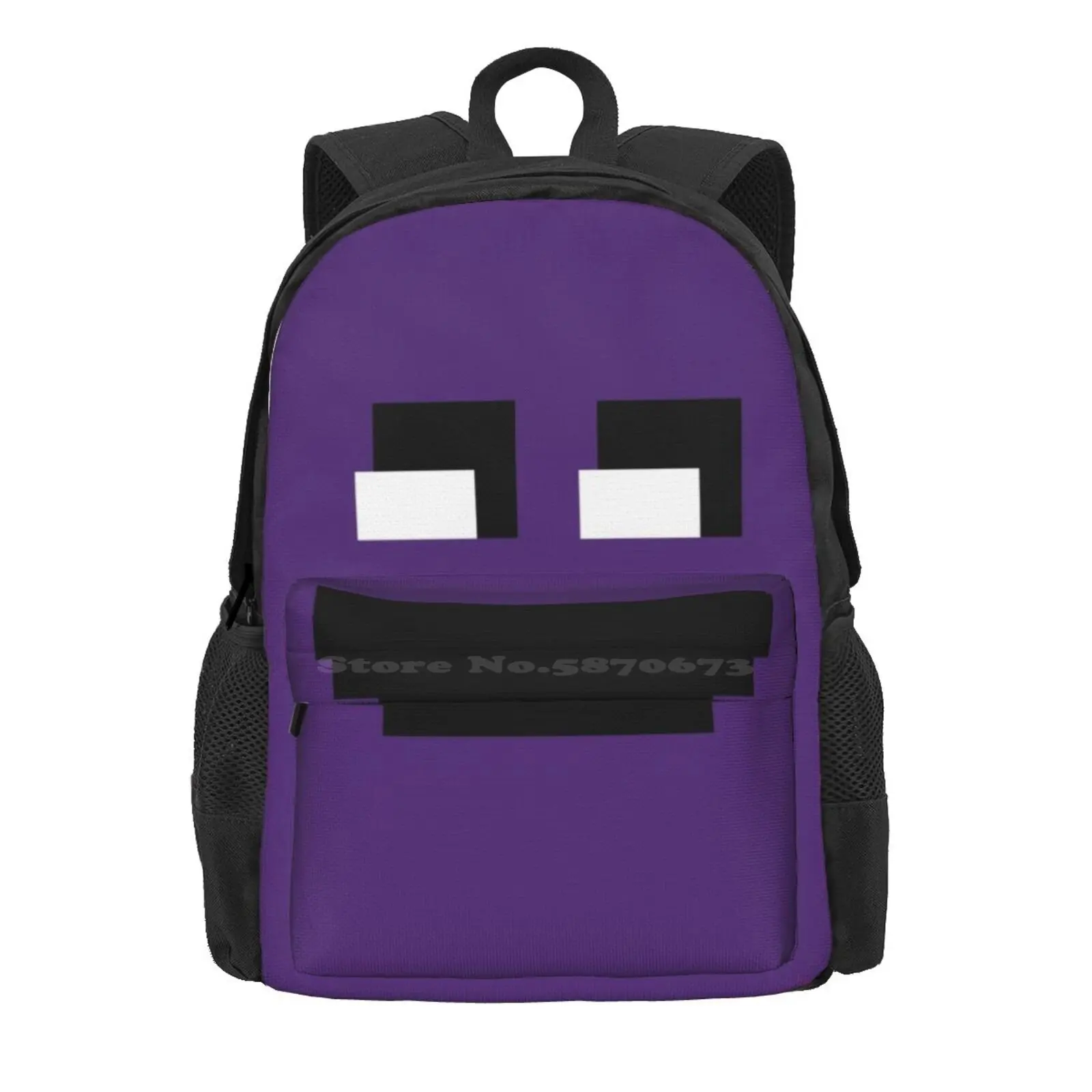 Fnaf Purple Guy Hot Sale Schoolbag Backpack Fashion Bags Fnaf2 Fnaf3 Fnaf Bonnie Fnaf Fnaf Chica Five Nights At 1 Five Nights