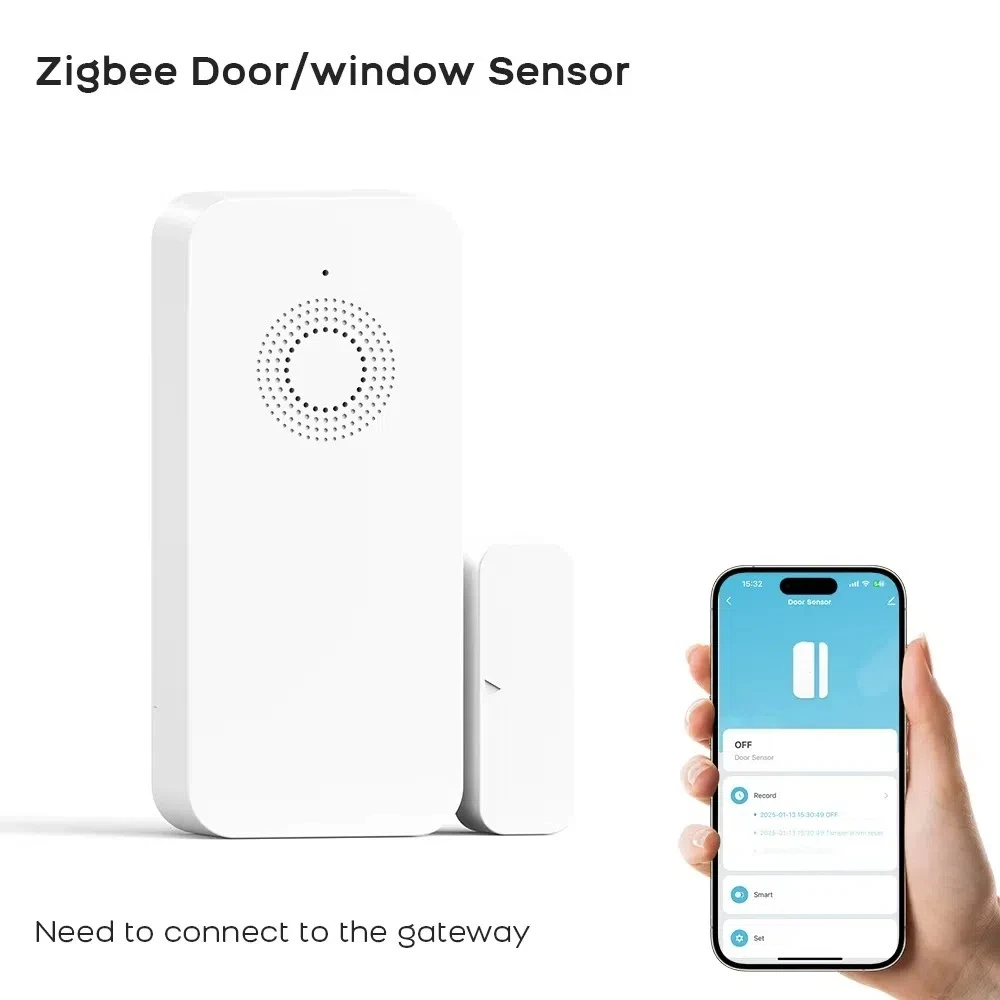 Open Closed Detection Wireless Smart Door Sensor Alarm System APP Control Smart Home Security Alarm System Battery Powered