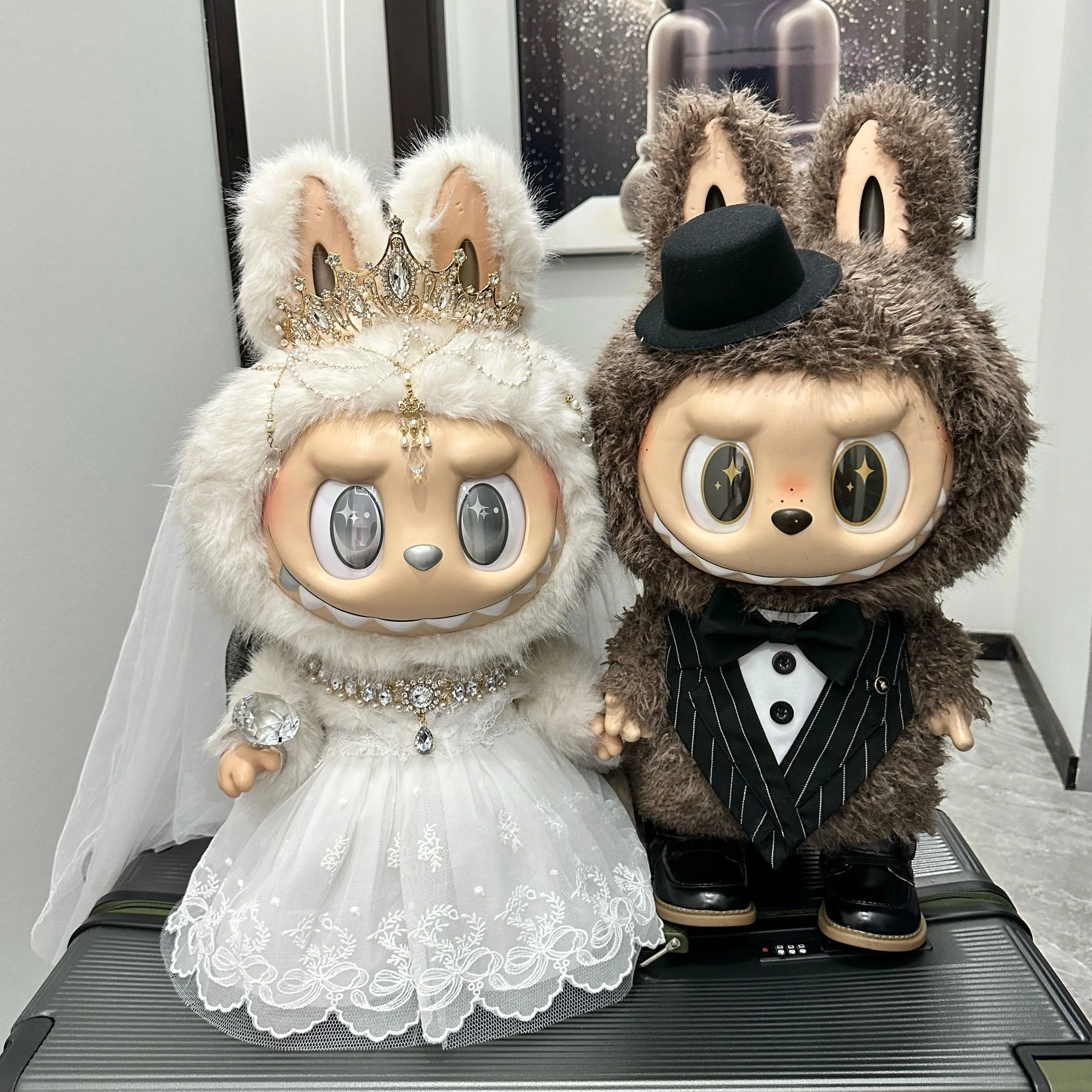 

For 58cm Labu Feference Grand Leaders Wedding Dress Angel Wedding Dress Grand Leaders Suit Zimomo Clothes Bed Press Doll Clothes