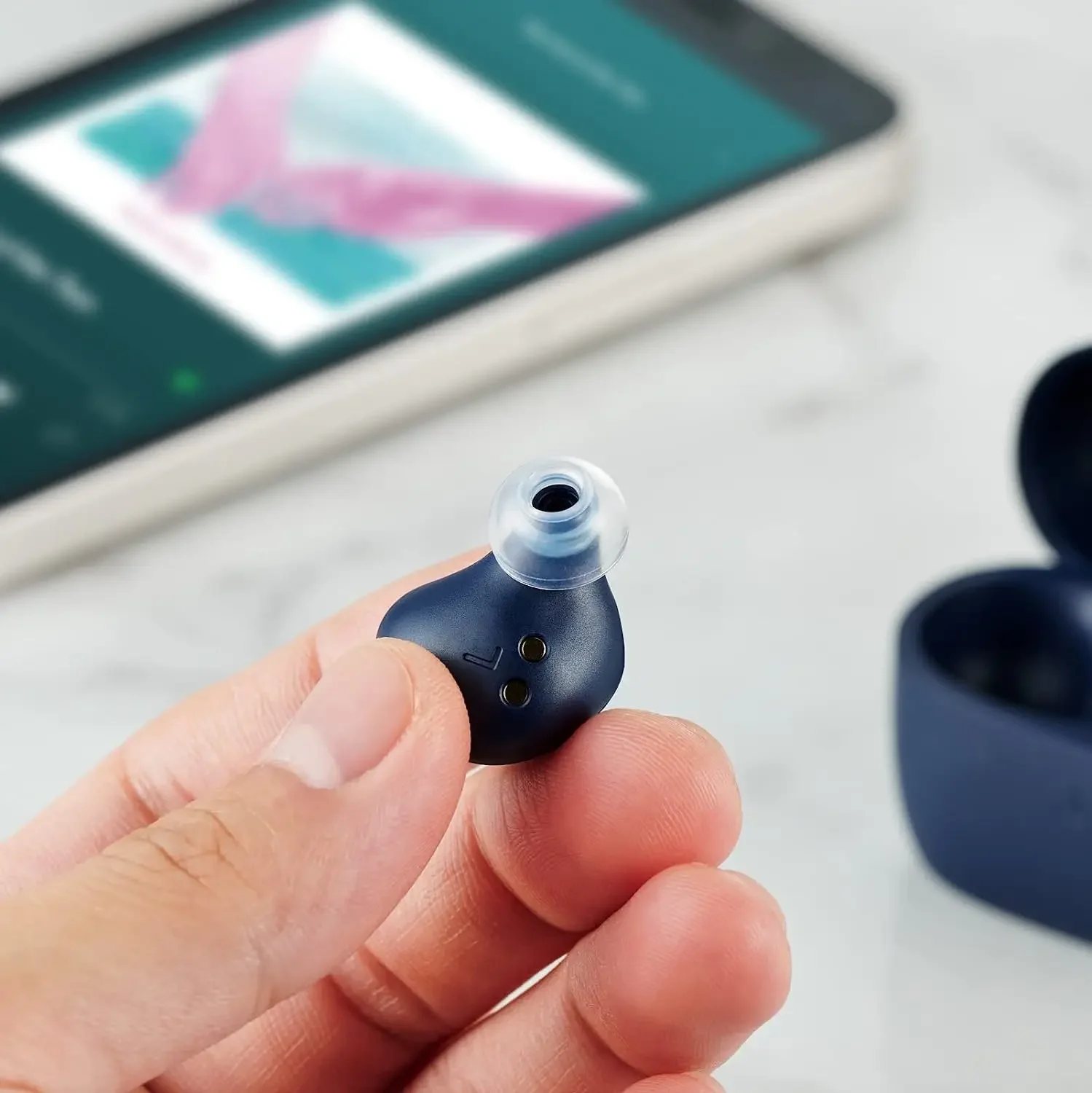 SpinFit CP1025 TWS أطراف أذن من السيليكون حاصلة على براءة اختراع مصممة لسماعات الأذن اللاسلكية Ture تناسب سماعة MTW3 Elite 7 Galaxy Buds 2