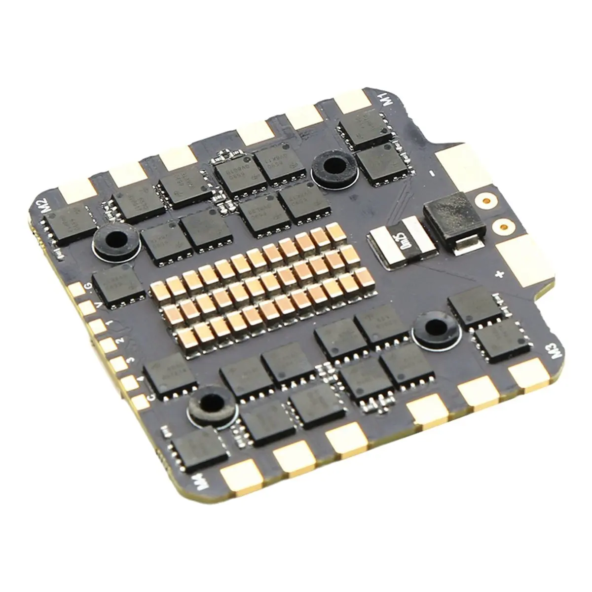 DTD602-HOT-BLS 100A 4-in-1 ESC FPV Brushless ESC 3-6S 30.5x30.5 EFM8BB21F16G MCU for RC FPV 13/15inch Freestyle Drones Parts