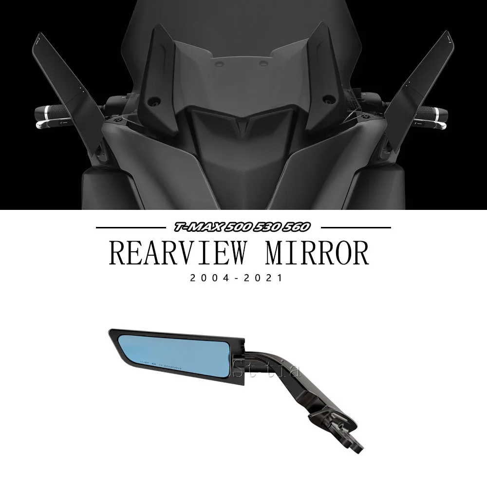 

Motorcycle Adjustable CNC Fixed Wing Rearview Mirror For Yamaha T-MAX 500 04-12 TMAX 530 12-19 T-MAX 560 2020-2021 TMAX 500 560