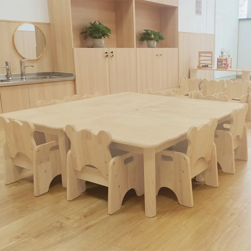Kindergarten Cubbies Lockers Daycare Childcare Centre Nursery Table and Chair Set Montessori Preschool Toddler Furniture Sets