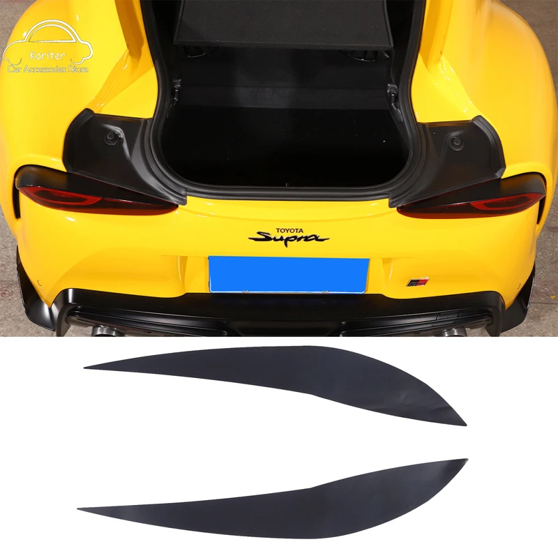 

For Toyota GR Supra A90 2019-2022 Car Styling Rear Tail Light Decorative Sticker Car Exterior Molding Modification