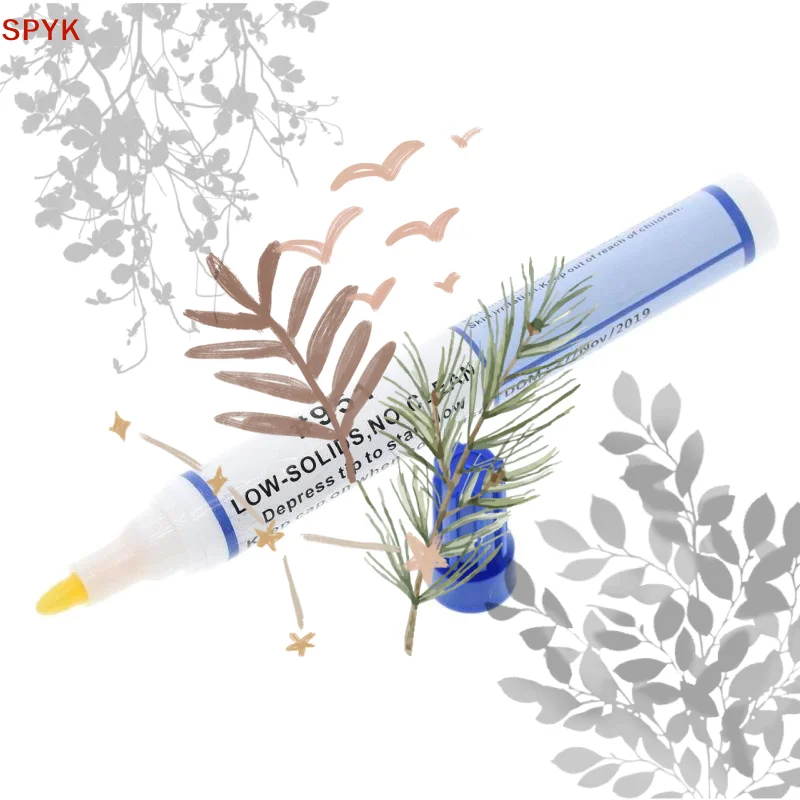 1Pc 10ml Soldering Flux Pen: Low Solids No Clean Solar Cell Process Tool