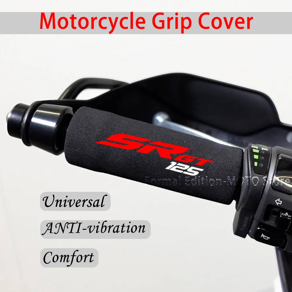 

Sponge Grip Adventure Sports Motorcycle Handlebar Grips Anti Vibration for Aprilia SR GT 125 200 2022- RS125 RS 125 Tuono 2021