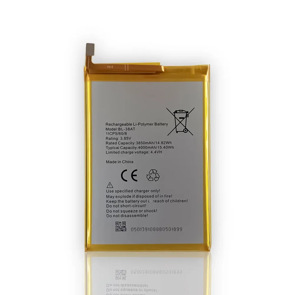 High Quality Mobile Phone Battery For Tecno B1P BP1 POP Power Pop2 Power Battery BL-38AT Replacement Battery