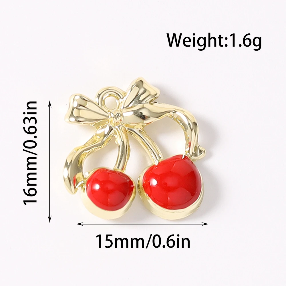 Leslie 5-teiliges Modisches Weihnachts-Charms-Set, Niedliche Weihnachtsglocken-Anhänger für Ohrringe und Halsketten-Herstellung – Detail 24