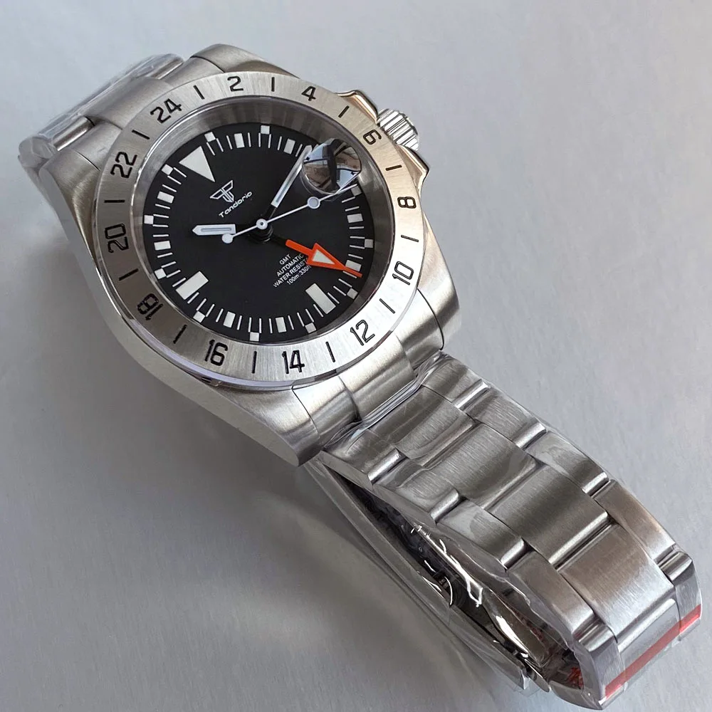 Reloj de lujo con esfera de concha H35 para Hombre, relojes mecánicos automáticos resistentes al agua de acero inoxidable, Reloj de negocios para Hombre