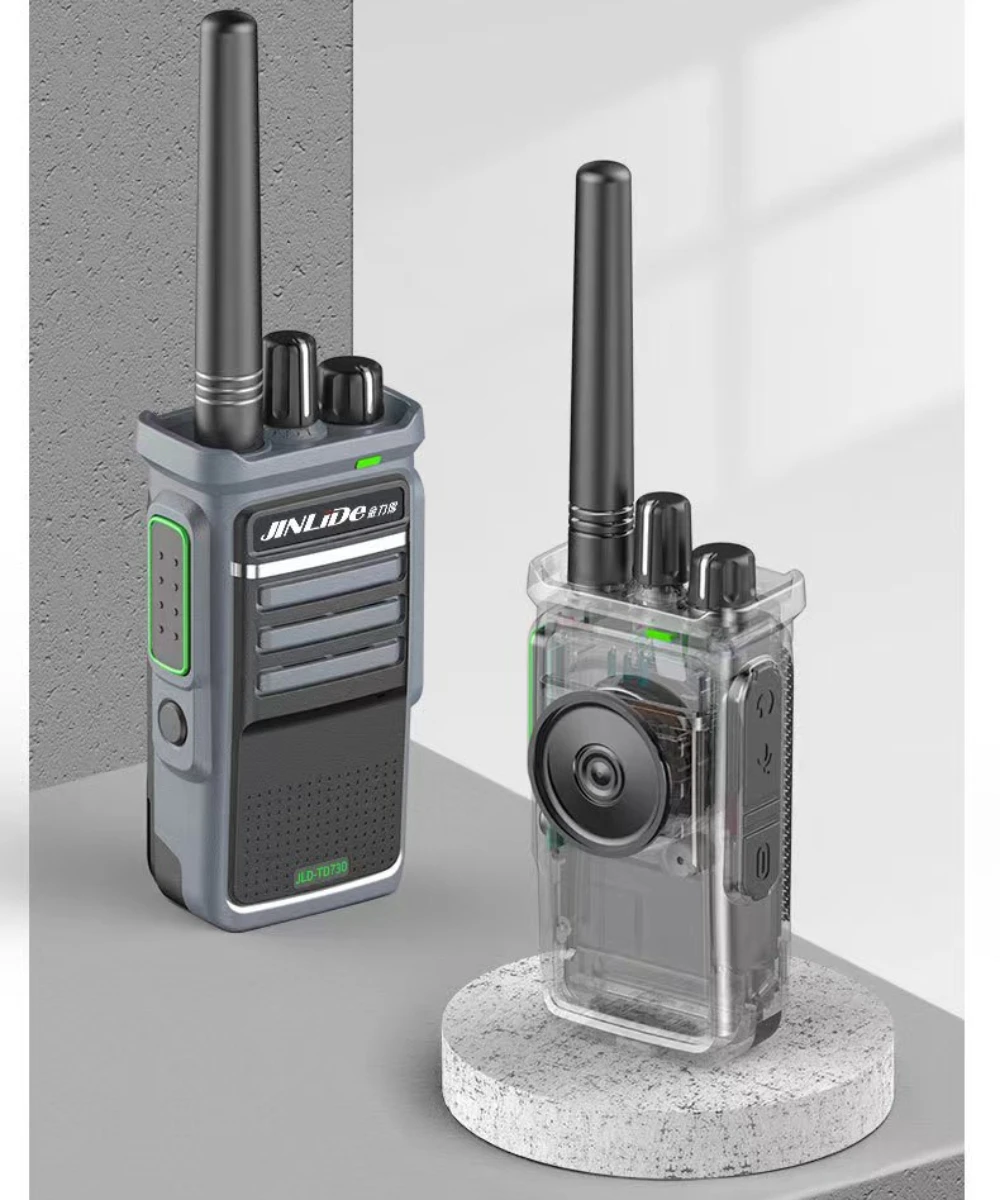 Jinlid-walkie-talkie profesional TD730, versión de ingeniería, transmisor inalámbrico, civil, sitio de construcción, al aire libre, 1-5km