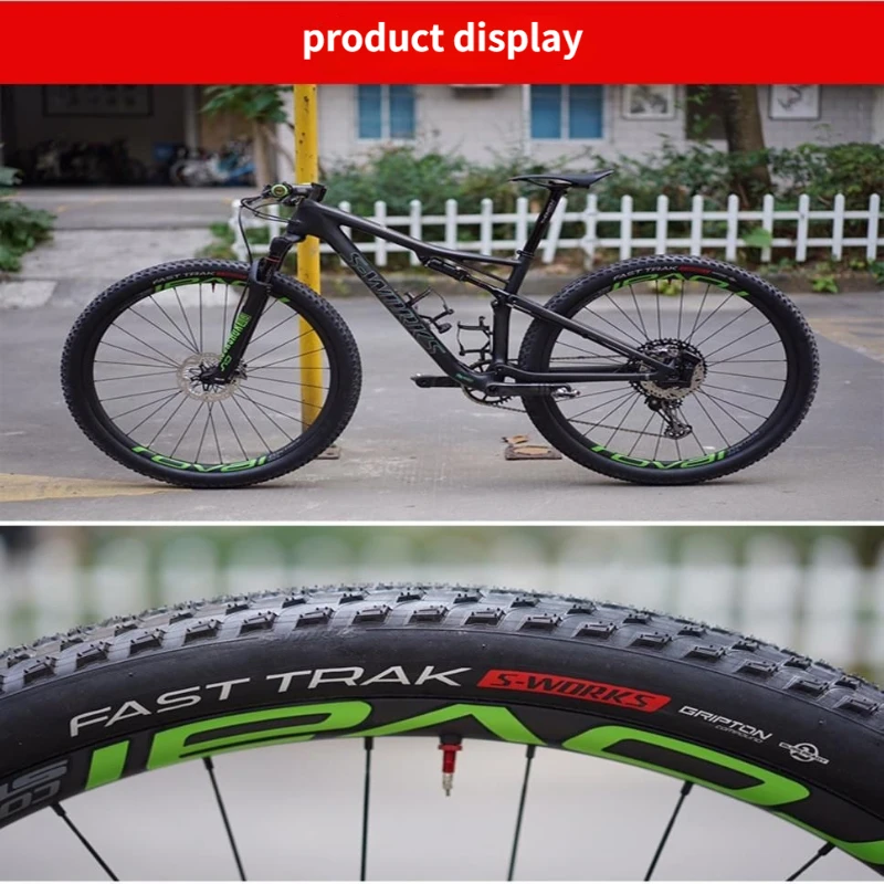 CONTROL SL Mountainbike-pegatinas de llanta de 29 pulgadas de ancho y 25mm, calcomanía Para rueda de bicicleta de montaña, película decorativa,