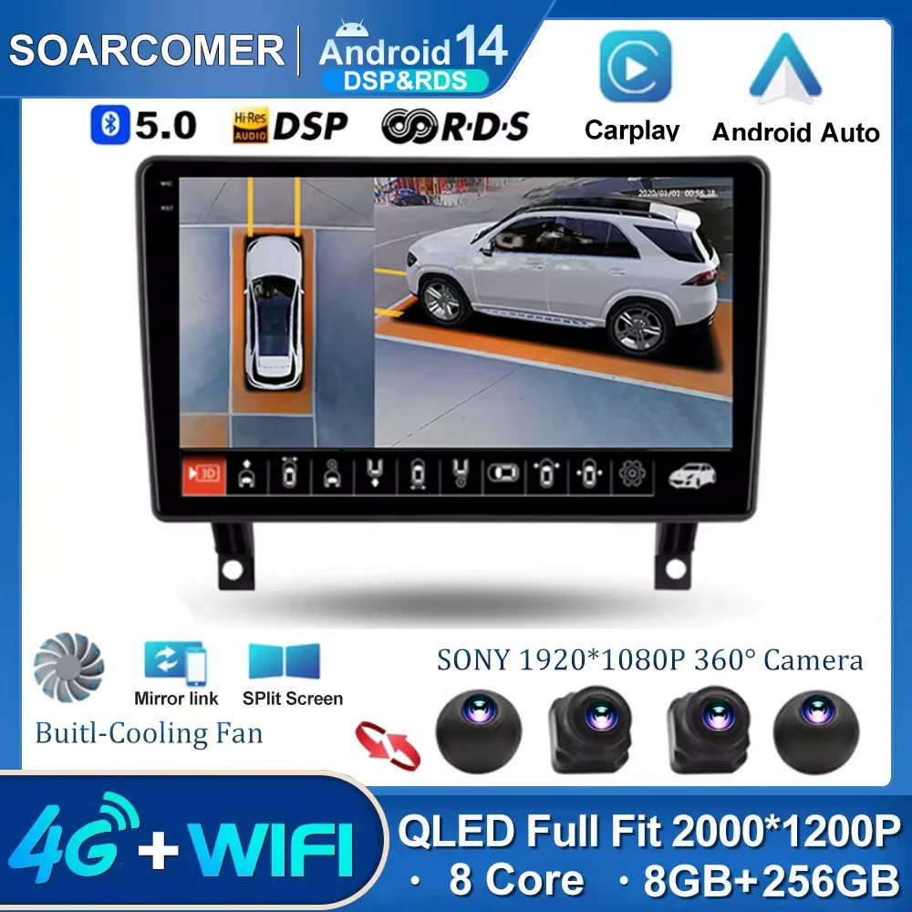 

For Opel Antara 1 2006 - 2017 Android 14 Car Radio Multimedia Video Player Navigation GPS No 2din 2 din DVD