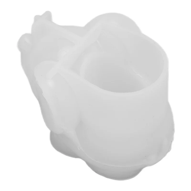 Stampo in silicone flessibile per scatola di immagazzinaggio a forma di elefante per realizzare decorazioni artigianali