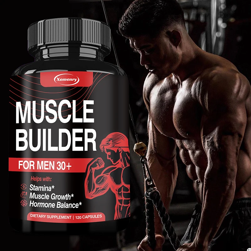 

Muscle Builder Supplement - Improve Physical Fitness, Help Improve Performance, Muscles, Endurance, and Energy Support
