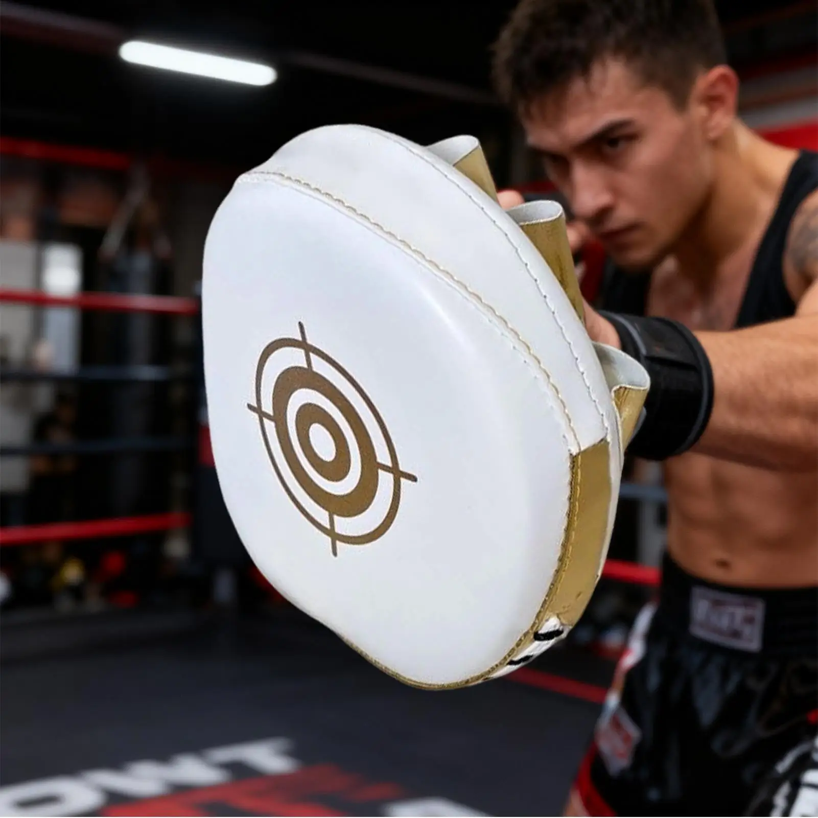 2 قطعة منصات الملاكمة سترايك الملاكمة اليد الهدف الملاكمة للتمرين التدريب الرياضة اللياقة البدنية الملاكمة التايلاندية الكاراتيه كيك بوكسينغ التدريب حصيرة