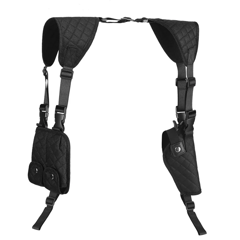 Universal Shoulder Holster Combat Tactical Concealed Carry Pistol Adjustable Holster Neoprene Breathable Padded For Glock 17 19