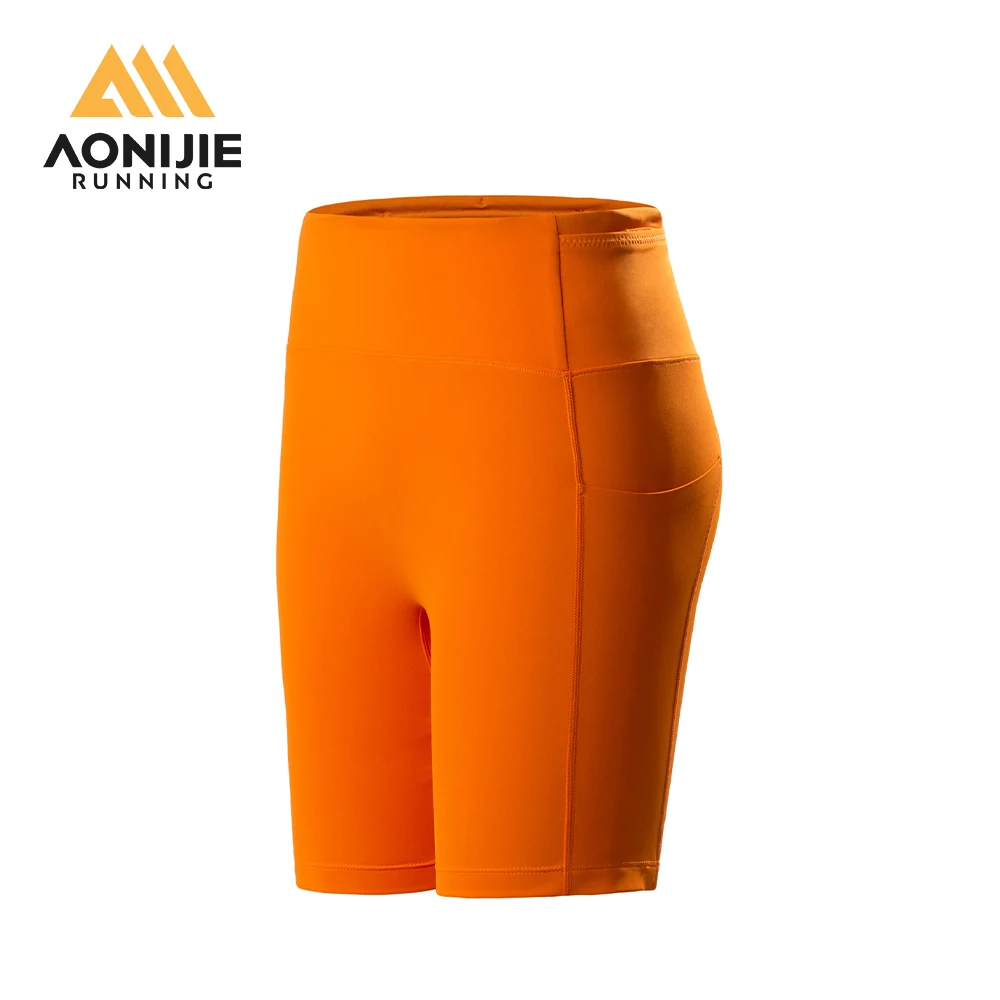 

AONIJIE FW6210 Women Sports Tight Shorts for Outdoor Marathon Cross Country Running Shorts Quick Drying Stretch Cycling Pants