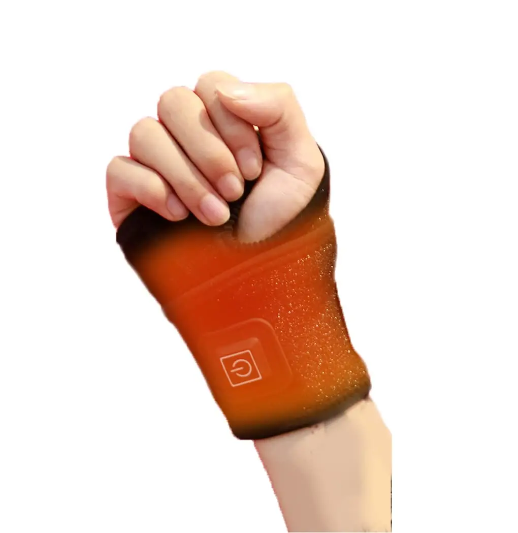 Wrist Heating Pad Wrap, Heated Wrist Brace Heat Therapy for Carpal Tunnel Pain, Sprains, Swelling, Tendonitis Hand Pain