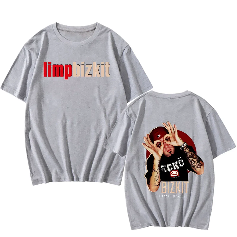 Vintage Limp Bizkit Printing T-shirt Cotton Creative Tshirts Round Collar Short Sleeve Tee-shirt Casual Men Women Tops Gift Idea