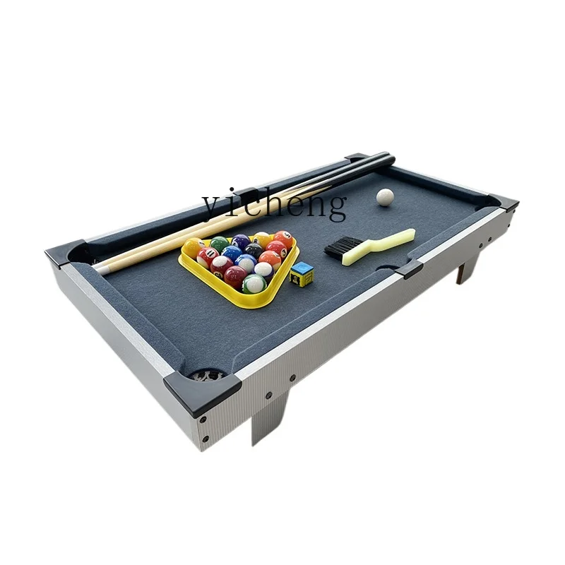 Tqh Pool Table Children's Indoor Folding Table Tennis Table Tennis Multifunctional Snooker Billiards Toy Desk